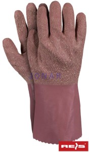 Rękawice FISHING brązowe ( nowa zmieniona wersja)