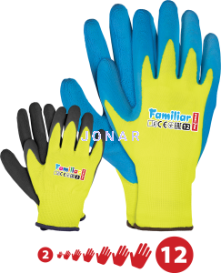Rękawice Familiar (od rozmiaru 2 do 12)