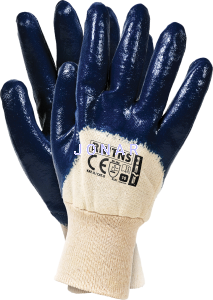 Rękawice  nitrylowe ze ściągaczem