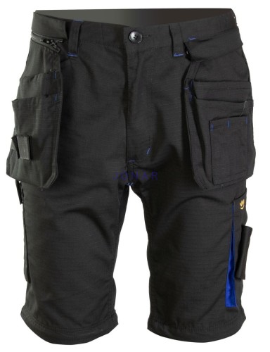 szorty Seven Kings Topaz czarne.jpg