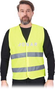 Kamizelka ostrzegawcza siatkowa
