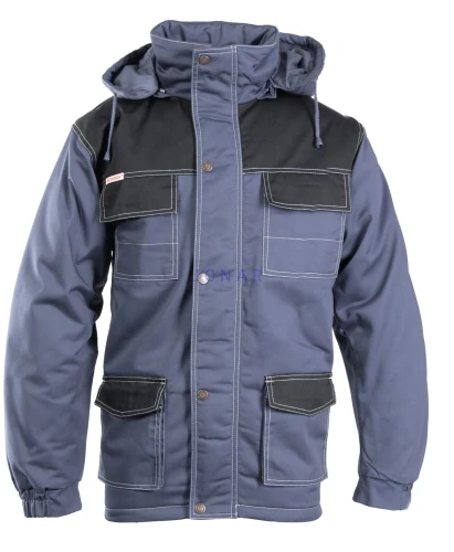 Kurtka oc Brixton Snow siwo-czarna.jpg