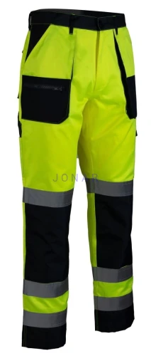 Spodnie Brixton Flash zolto-granatowe.jpg