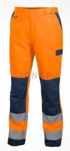 Spodnie Drogowiec 2-kolorowe  do pasa