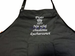Fartuch do z TWOIM HAFTOWANYM LOGO