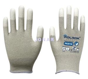 RĘKAWICE ESD PK 301 W SANITIZED