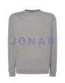 Bluza dresowa JHK siwy melanż
