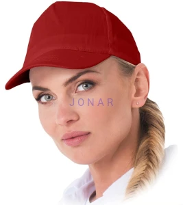 Czapka typu baseball jednokolorowa