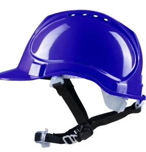 Hełm ochronny PLS z 4-puktowym paskiem podbródkowym
