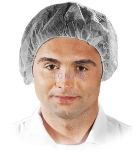 Czepek typu pieczarka z włókniny