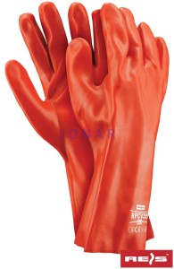 Rękawice powlekane PCV 35-40 cm