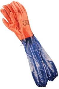 Rękawice powlekane PCV 60cm