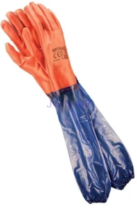 Rękawice powlekane PCV 60cm