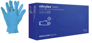 Rękawice  nitrylowe 100 szt w kartoniku-różne marki